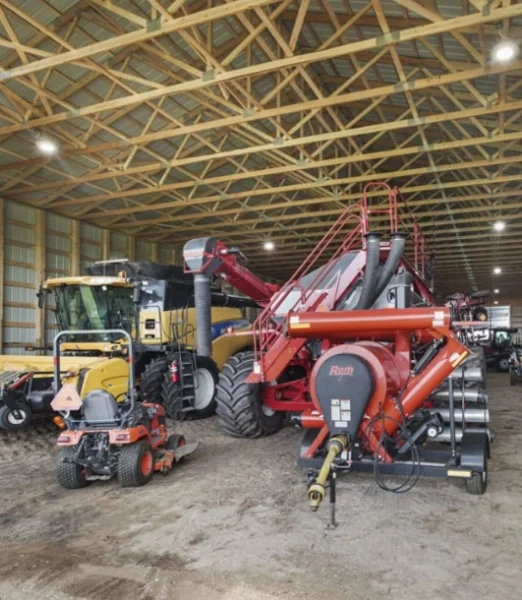 Gill Equipment Post Building stick frame