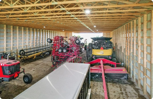 interior of equipment post building interior of equipment post building