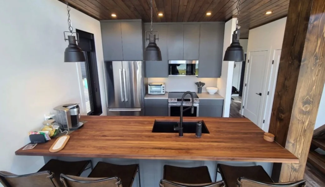 Zak's custom kitchen design