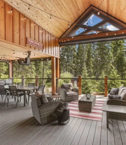 decks ready to relax, entertain and enjoy