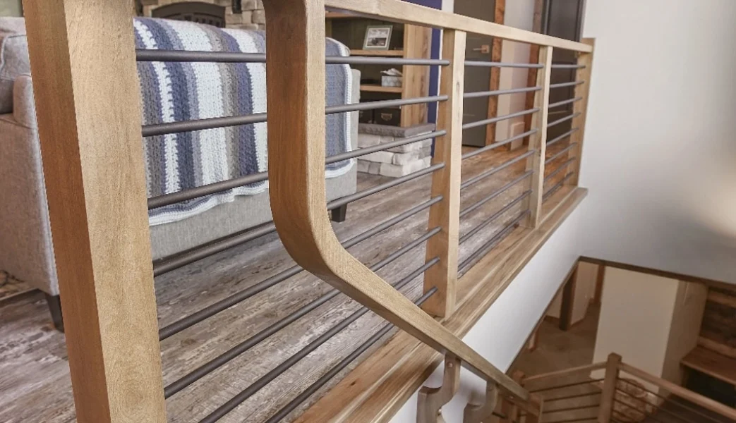 variety of railing styles to complement any aesthetic